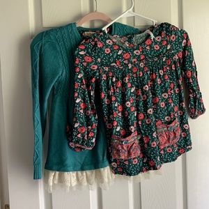 Matilda Jane Blouse and marching Cardigan size 8